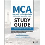 MCA Microsoft Office Specialist Office 365 and Office 2019 Study Guide Excel Associate Exam Mo-200, Paperback