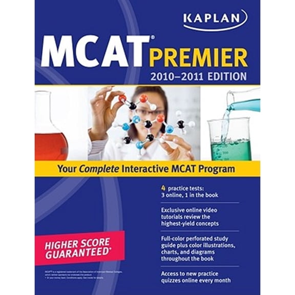 Pre-Owned Kaplan MCAT 2010-2011 Premier (Kaplan MCAT Premier Program) (Paperback) 1419553542 9781419553547