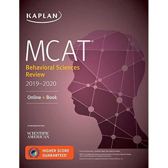Pre-Owned MCAT Behavioral Sciences Review 2019-2020: Online + Book (Kaplan Test Prep), 9781506235349, 1506235344, Paperback, Pap/Psc edition
