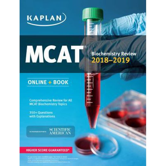 Pre-Owned MCAT Biochemistry Review 2018-2019: Online + Book (Kaplan Test Prep) (Paperback) 1506223745 9781506223742