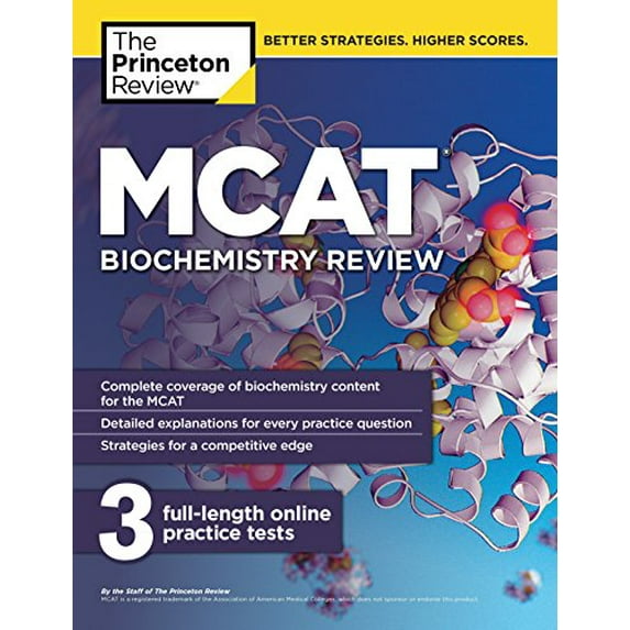 Pre-Owned MCAT Biochemistry Review (Paperback) 9780451487148