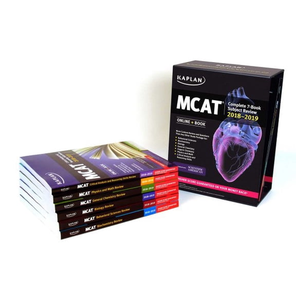 Pre-Owned MCAT Complete 7-Book Subject Review 2018-2019 : Online + Book