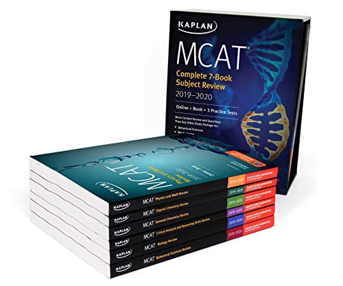 Pre-Owned MCAT Complete 7-Book Subject Review 2019-2020: Online + Book + 3 Practice Tests (Kaplan Test Prep), 9781506235486, 1506235484, Paperback, 1 edition