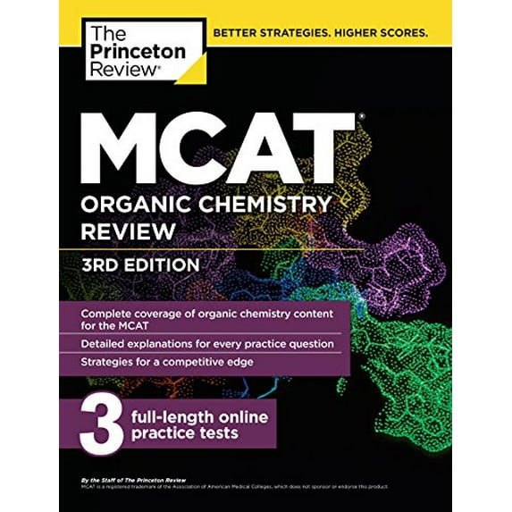 Pre-Owned MCAT Organic Chemistry Review, 3rd Edition (Paperback) 1101920580 9781101920589