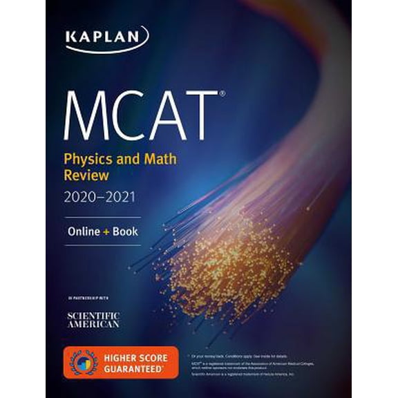 Pre-Owned MCAT Physics and Math Review 2020-2021: Online + Book (Paperback) 1506248810 9781506248813