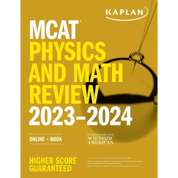 Pre-Owned MCAT Physics and Math Review 2023-2024: Online + Book (Paperback) 150628311X 9781506283111