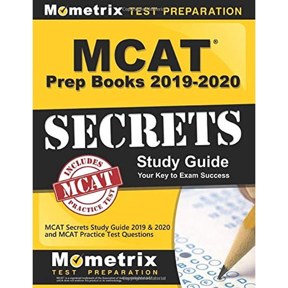 Pre-Owned MCAT Prep Books 2019-2020: MCAT Secrets Study Guide 2019 & 2020 and MCAT Practice Test Questions Paperback