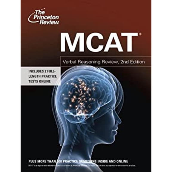 Pre-Owned MCAT Verbal Reasoning Review, 2nd Edition (Graduate School Test Preparation) (Paperback) 0307946126 9780307946126