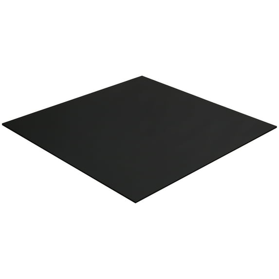MCB 1/8 Thick Acrylic Plexiglass Sheet (Black 24 x 24)