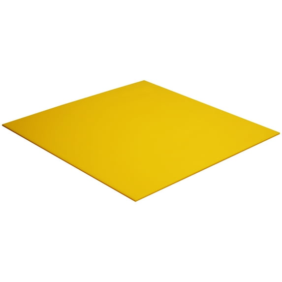 MCB 1/8 Thick Acrylic Plexiglass Sheet (Yellow 24 x 36)