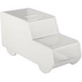 thumbnail image 1 of MCB Ambulance / Truck Shape Acrylic Charity Donation Box ,Collection Box , Tip Container (White), 1 of 3