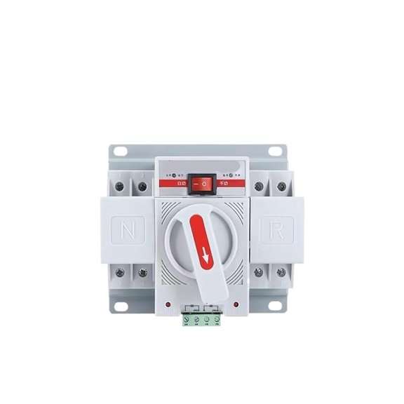 MCB Dual Power Automatic Transfer Switch, 2P, 32A, 230V, White