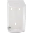 thumbnail image 1 of MCB - Rounded Acrylic Box - Charity Box - Donation Box - Collection Box - Tip Container - Kupat Tzedakah White, 1 of 3