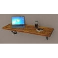 thumbnail image 1 of MCC Wall Mounted Desk Bar Table for Small Spaces Kitchen Counter, Laundry Shelf, Computer Workbench for Wall, Dining Tables and Free Spirit Level Gift, 1 of 5