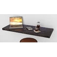thumbnail image 1 of MCC Wall Mounted Floating Desk Folding Table for Small Spaces Kitchen Counter, Laundry Shelf, Computer Workbench for Wall, Fold Down Desk and Free Spirit Level Gift, 1 of 5