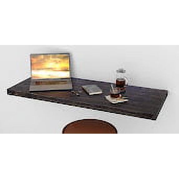 MCC Wall Mounted Floating Desk Folding Table for Small Spaces Kitchen Counter, Laundry Shelf, Computer Workbench for Wall, Fold Down Desk and Free Spirit Level Gift