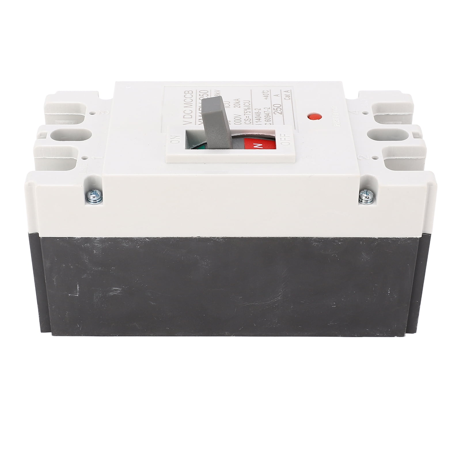 MCCB Circuit Breaker, 1000V 250A Flame Retardant 2P Circuit Breaker For