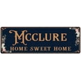 thumbnail image 1 of MCCLURE Home Sweet Home Victorian Look 6x18 Metal Sign 106180046765, 1 of 1