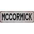 thumbnail image 1 of MCCORMICK Vintage Look Rustic Chic Metal Sign 8x24 108240036946, 1 of 1