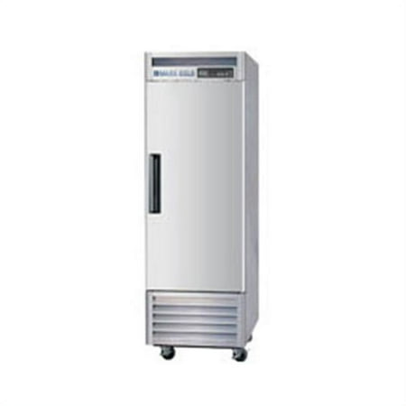 Maxx Cold Single Door Reach-In Freezer, Bottom Mount, 26.75"W, 23 cu. ft. Storage Capacity, Energy Star Rated, in Stainless Steel (MCF-23FDHC)