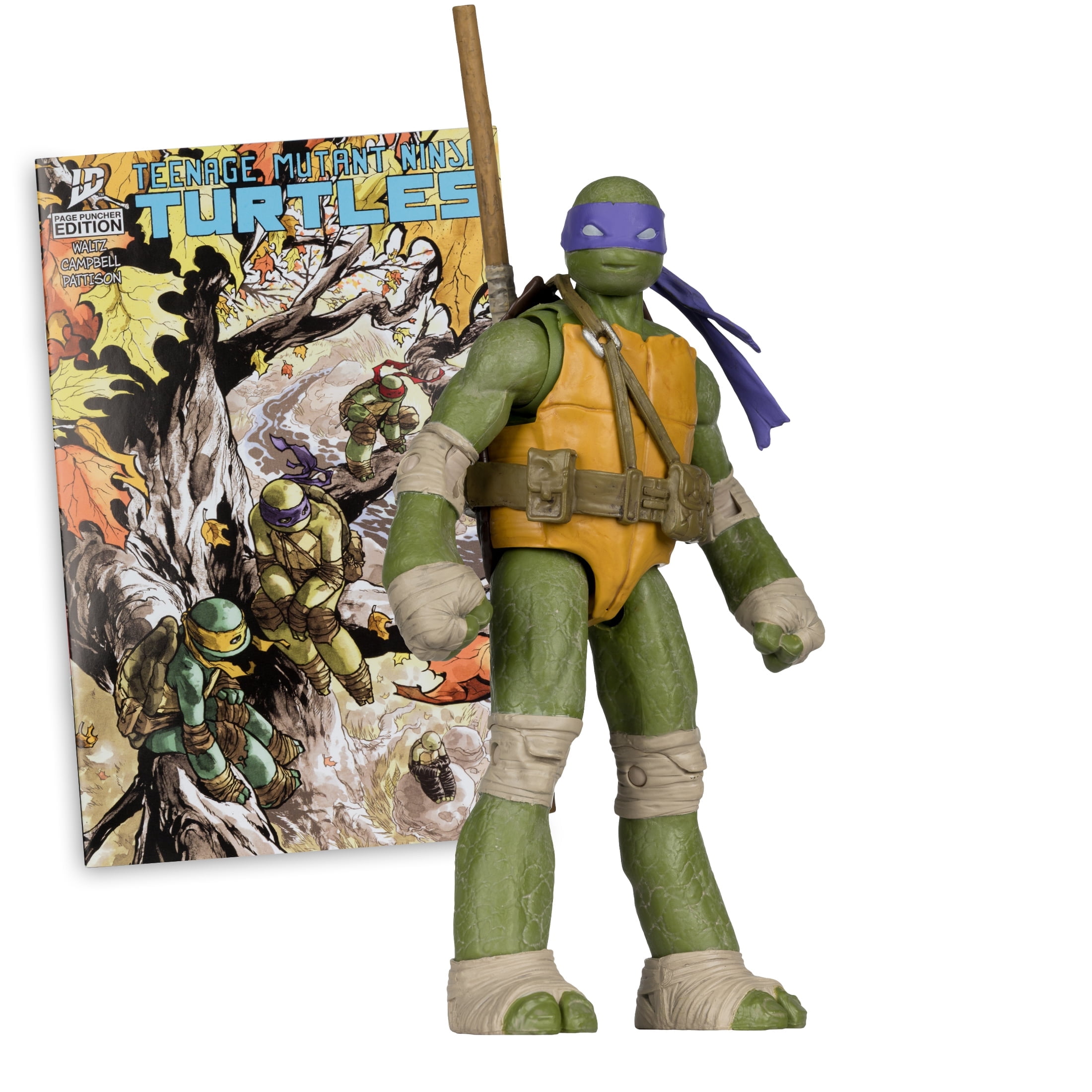 Teenage Mutant Ninja Turtles (Page Punchers) Donatello 5" Action Figure with Comic - McFarlane Toys