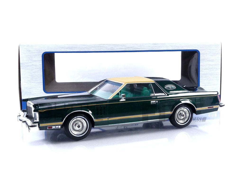 Modèle Réduit 1:18 Lincoln Continental Mark V 1978 Copper Par MCG - Référence MCG18370, Neuf