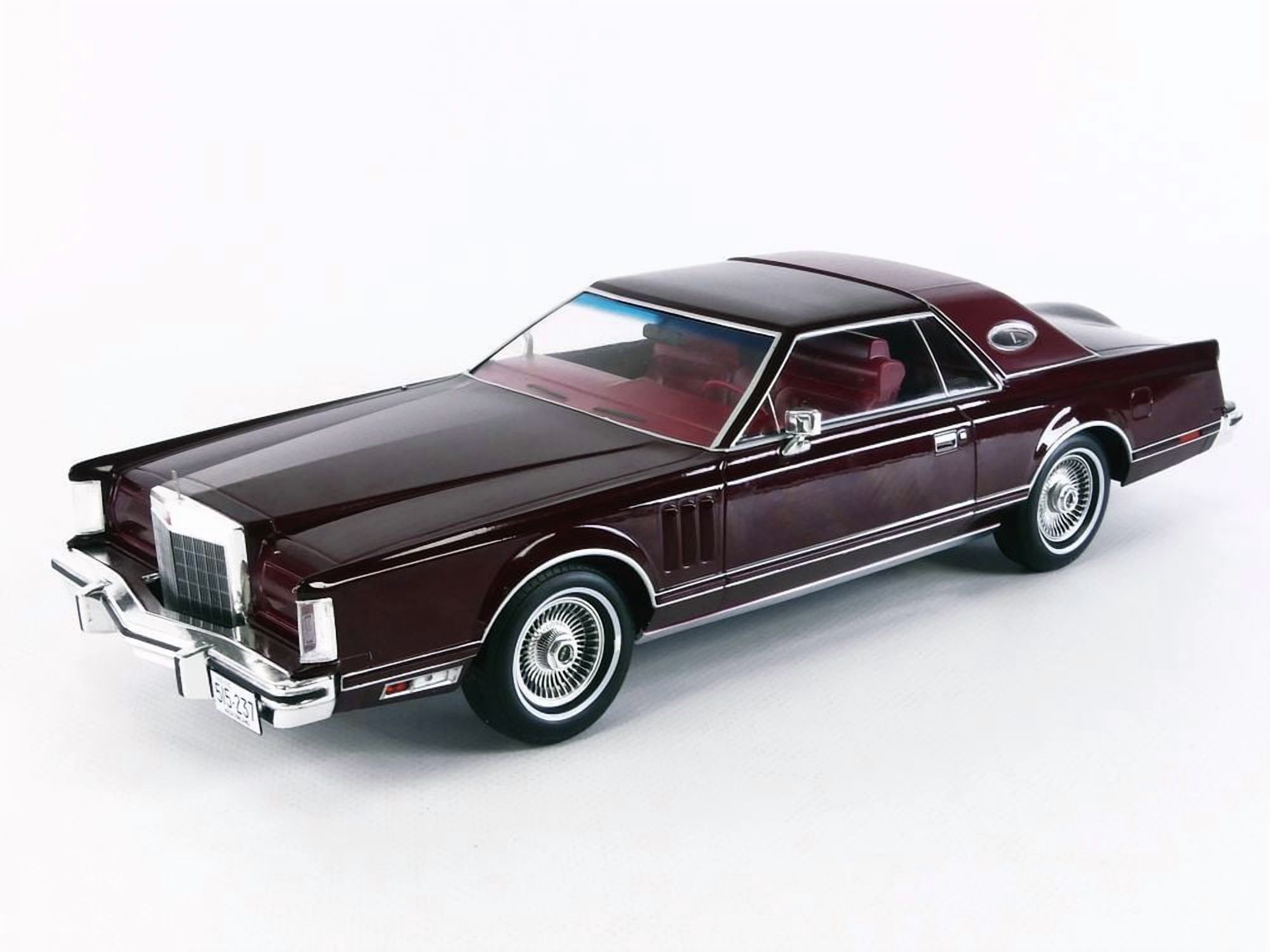 Modèle Réduit 1:18 Lincoln Continental Mark V 1978 – Couleur Cuivre, MCG
