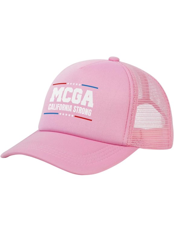MCGA Make Ca Great Again California Stong Mesh Cap Trucker Hat