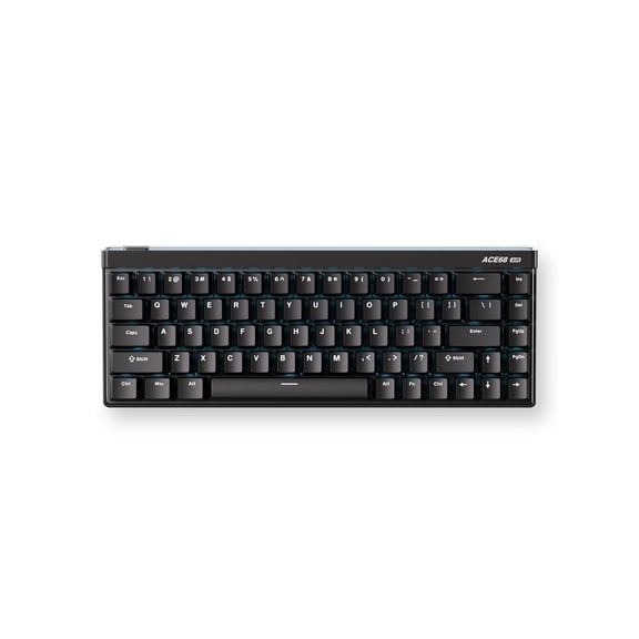 MCHOSE ACE 68 Air 65% Magnetic Switch Wired Gaming Keyboard, Rapid Trigger Hall Effect Keyboard with Adjustable Actuation Hot Swap RGB Snap Tap Hyper-Fast 8K Hz Polling Rate (Aurora Black)