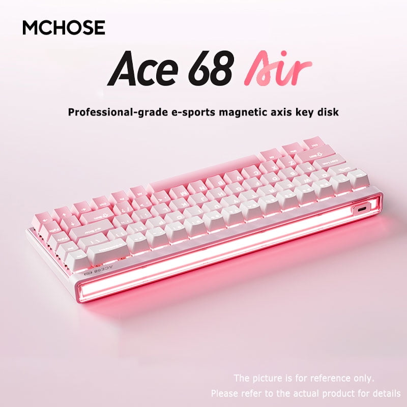 MCHOSE ACE68競技版 カスタマイズ済み MCHOSE Ace68 Air High Performance Esports Magnetic Axis Mechanical