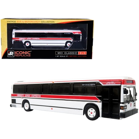 MCI Classic City Bus Liberty Lines Express "BXM Fifth Ave. Manhattan" 1/87 Diecast Model
