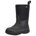thumbnail image 1 of MCIKCC Kids Waterproof Rubber Rain/Snow Boots for Toddler Boys & Girls, Black, 7, 1 of 6