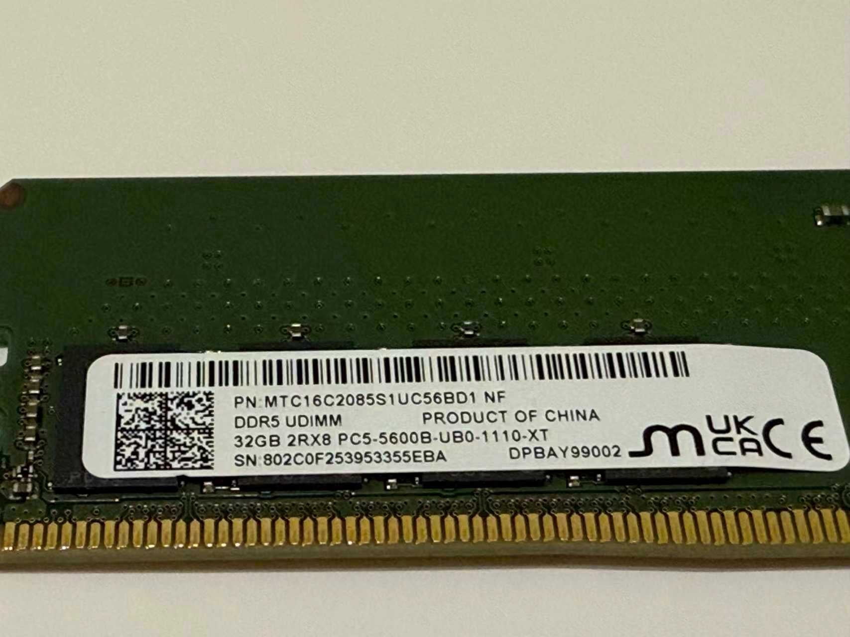 Ddr5 Ecc Udimm
