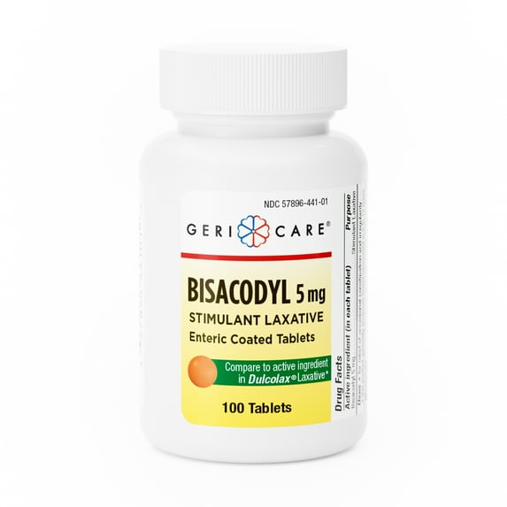 MCK44112700 - Geri-care Laxative Tablet 5 mg Strength Bisacodyl