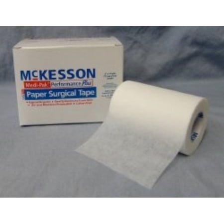 MCKESSON Surgical Tape Medi-Pak Performance Plus Paper 3" X 10 Yards NonSterile #16-47330, Sold Per Box