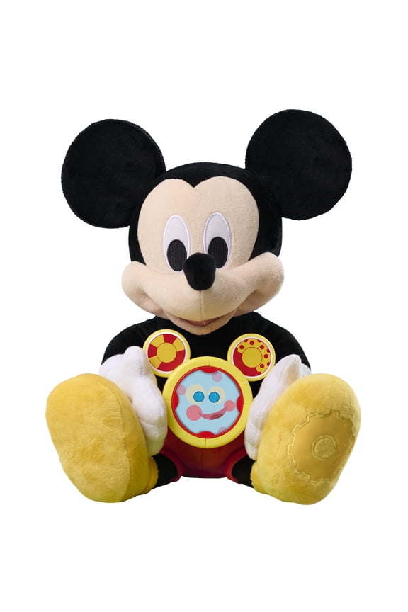 Disney Jr. Oh, Toodles! 11.5-inch Mickey Mouse Plush Interactive Toy with Sounds & Phrases