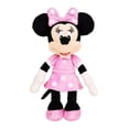 thumbnail interactive-video image 1 of Disney Junior Mickey Mouse Bean Plush Minnie Mouse Stuffed Animal, Collectible Disney Plush for Kids Ages 2 and up, 1 of 6