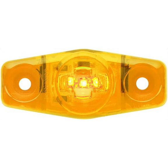 MCL14ABP MCL14 Mini LED Marker/Clearance Light, Horizontal-Vertical, Amber