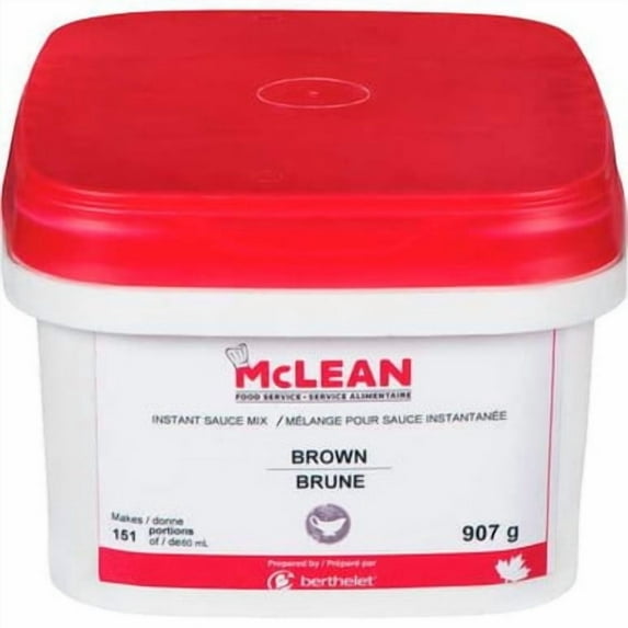 MCLEAN Instant Brown Gravy Mix - 907g for Quick & Delicious Meals