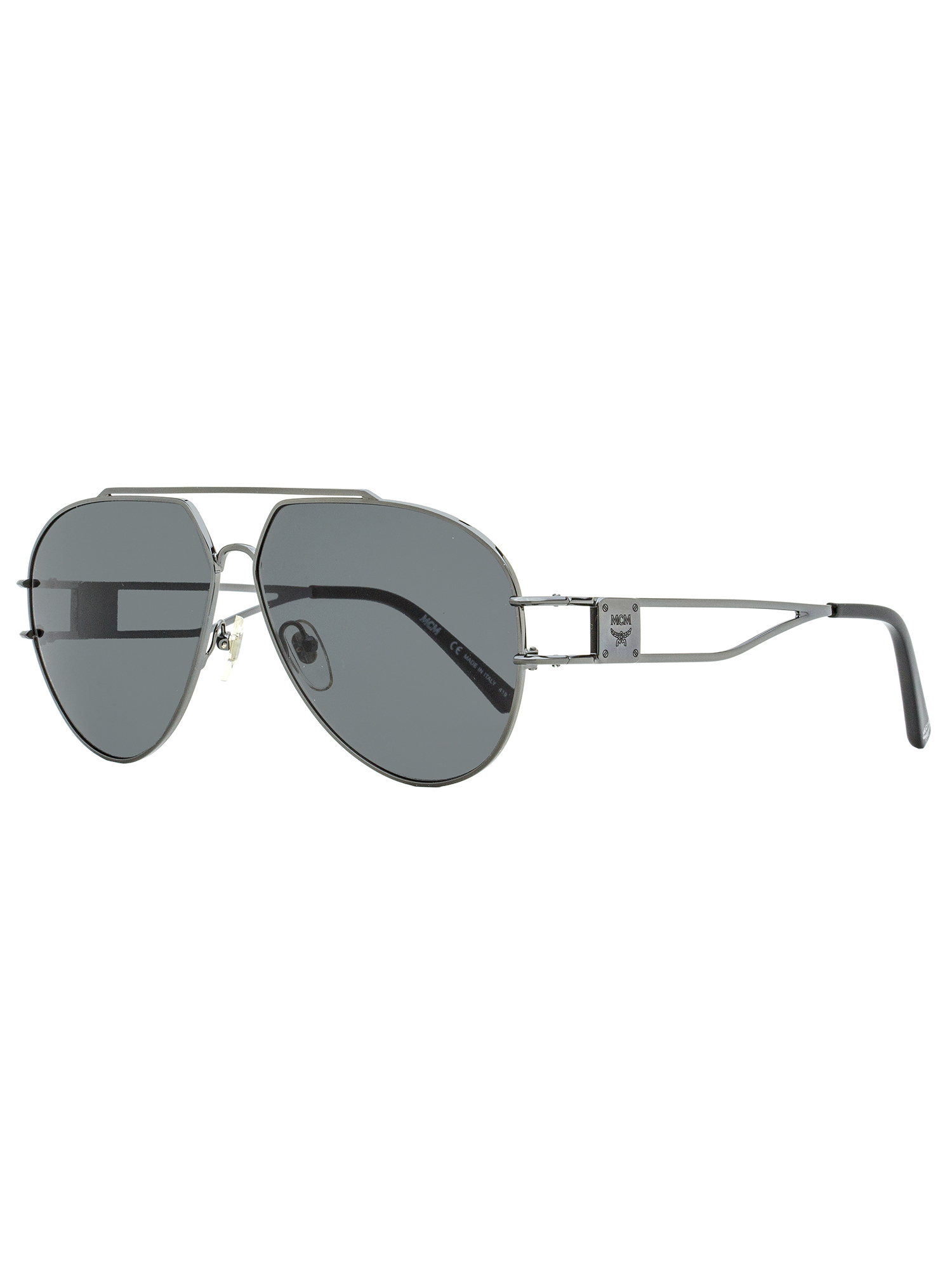 Mcm Aviator Sunglasses MCM Aviator Sunglasses Dark Ruthenium 