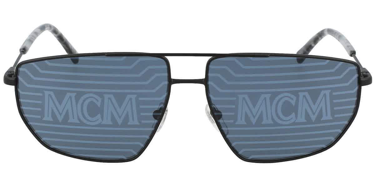 MCM blue and grey sunglasses Amazon.com: Sunglasses MCM 693 S 418 Blue/Azure : Clothing  main image 4