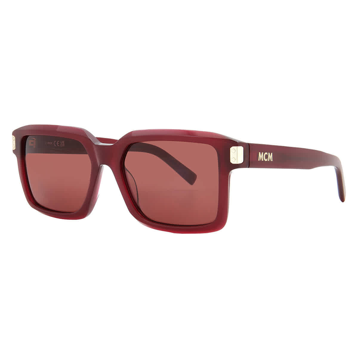 MCM Bordeaux Square Unisex Sunglasses MW0020 69S 54 
