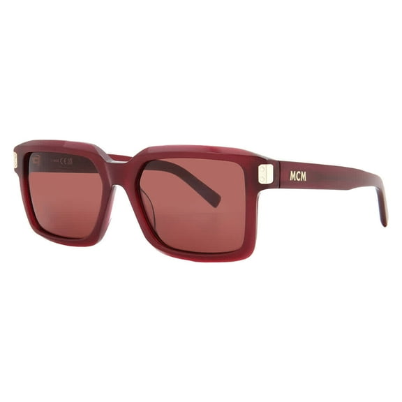 MCM Bordeaux Square Unisex Sunglasses MW0020 69S 54