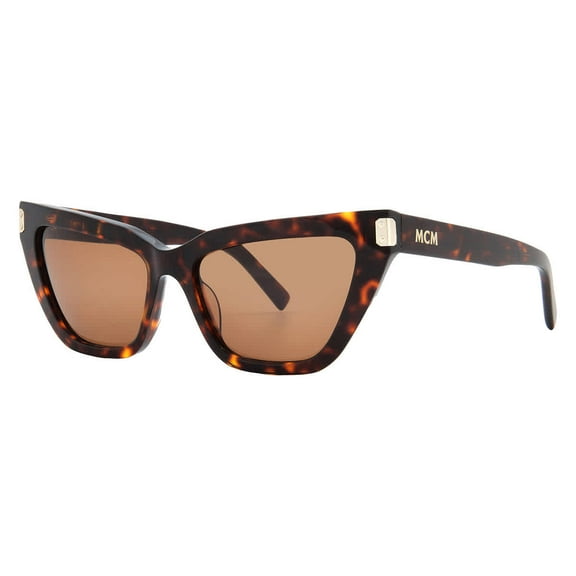 MCM Brown Cat Eye Ladies Sunglasses MW0010 52E 54