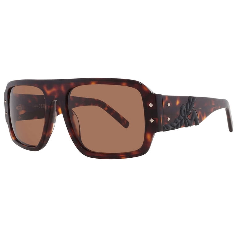MCM Brown Navigator Unisex Sunglasses MW0022 52E 55 