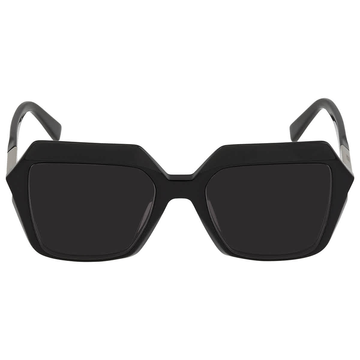 MCM Black Hexagonal Sunglasses MCM Grey Gradient Hexagonal Ladies Sunglasses MCM700SA 001  main image 4