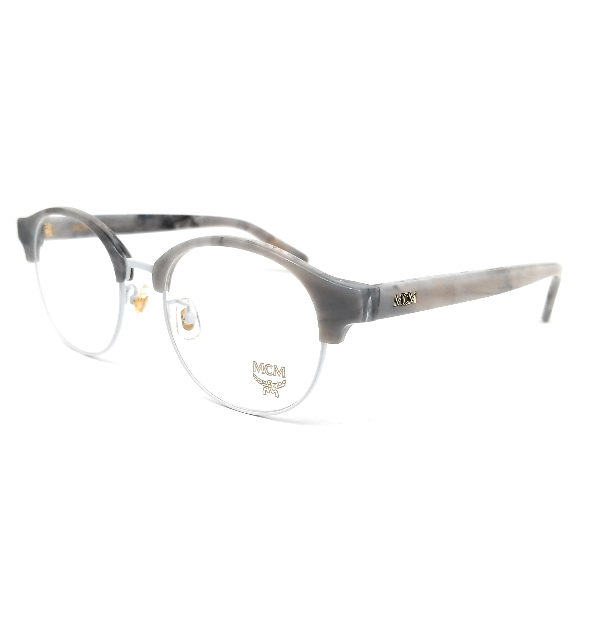 New MCM2659A 113 Gray Marble & White Eyeglasses 52/19/140 with Case & Cloth New MCM2659A 113 Gray Marble & White Eyeglasses 52mm with  main image 2