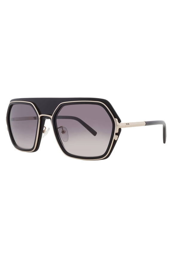 Gradient Smoke Geometric Ladies Sunglasses MW0018-H 01B 56