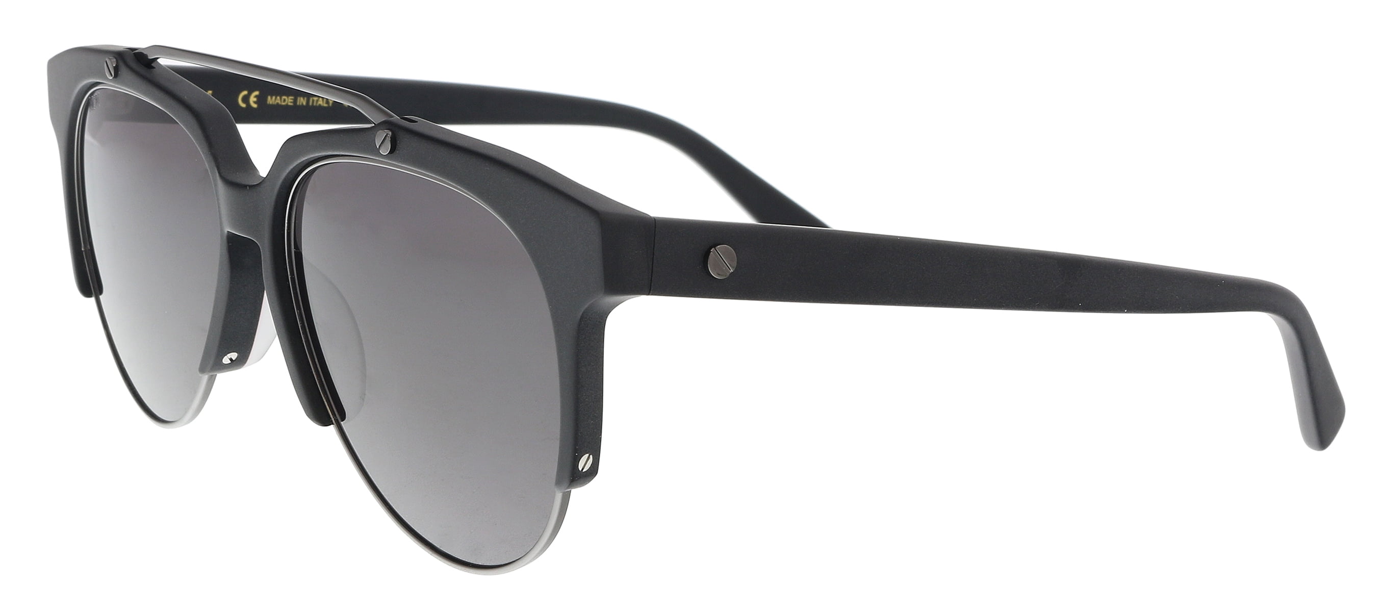 MCM MCM112S 002 Matte Black Aviator Sunglasses for Mens 