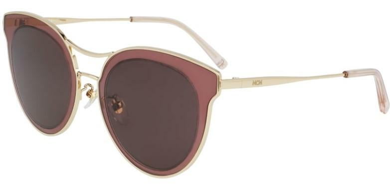 MCM Women\'s Sunglasses - Brown Lens Shiny Rose Metal Frame | MCM139SA 784 NEW MCM Gold Sunglasses for Women for sale | eBay main image 3